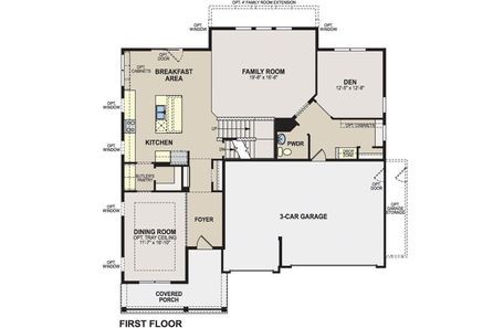 Ainsley II Floor Plan - M/I Homes