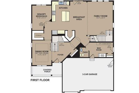 Keating Floor Plan - M/I Homes