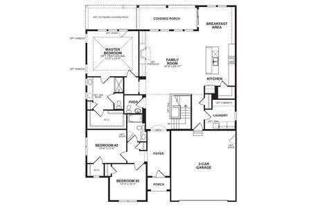 Serenity Floor Plan - M/I Homes