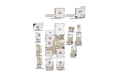 Beaufort Floor Plan - M/I Homes