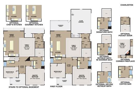 Charleston Floor Plan - M/I Homes