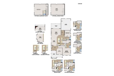 Durham Floor Plan - M/I Homes
