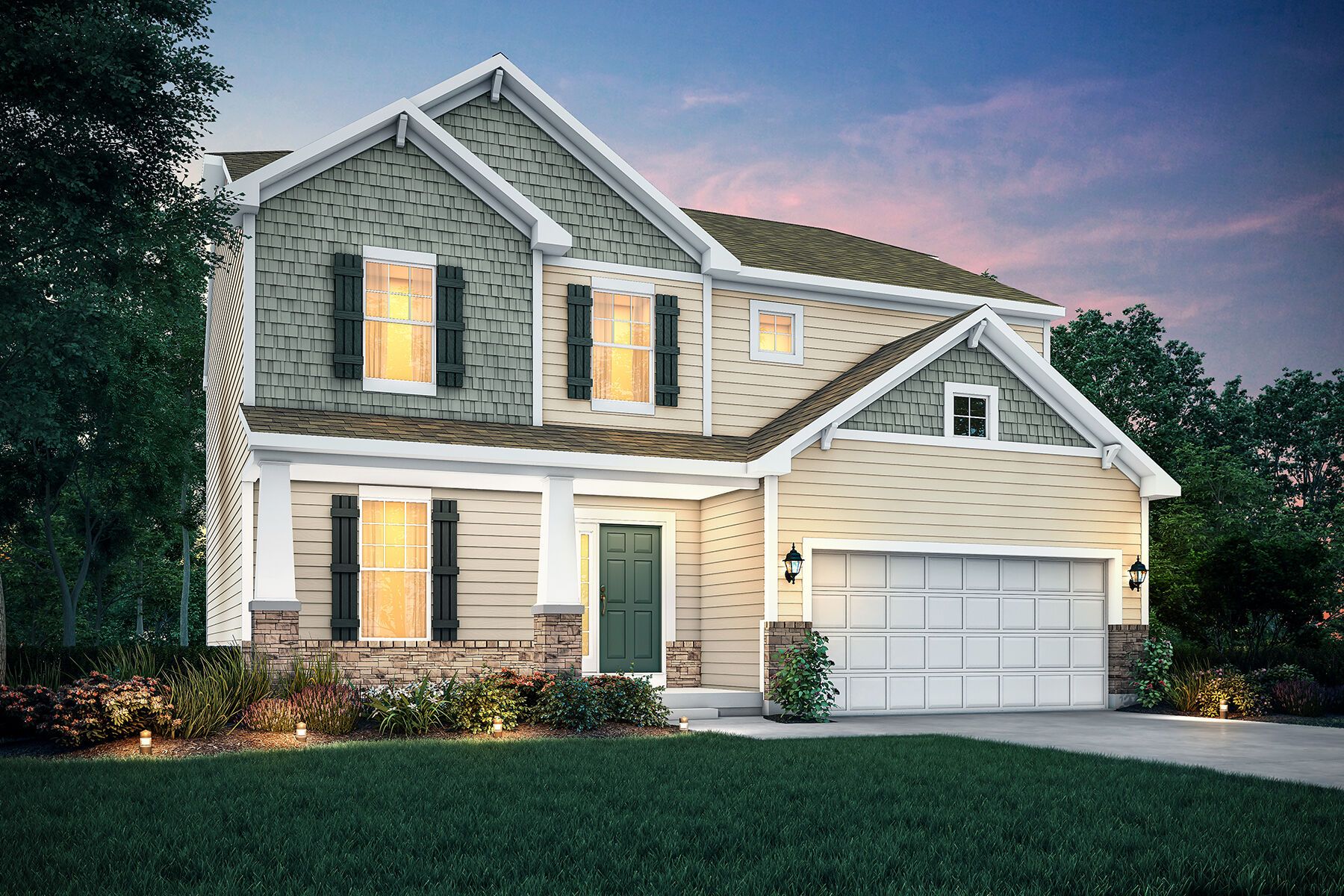 Yeats - Bell Harbor: Maineville, Ohio - M/I Homes