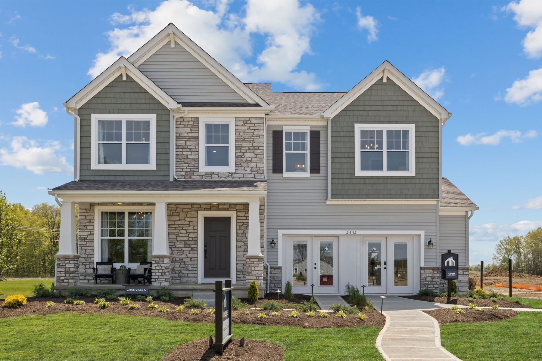 Woodcrest Crossing por M/I Homes en Columbus Ohio