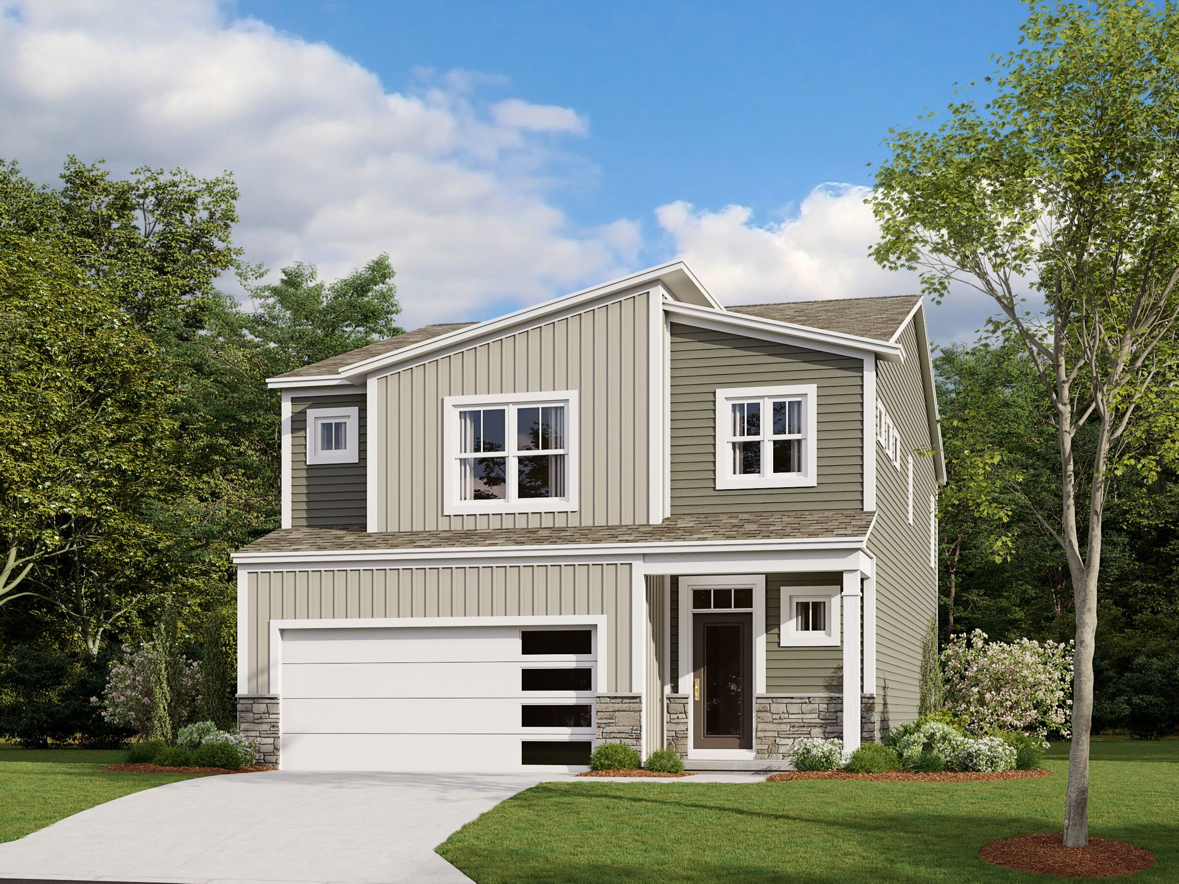 Westerville - Clarkshaw Crossing: Powell, Ohio - M/I Homes