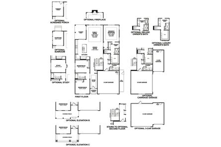 Wesleyan Floor Plan - M/I Homes