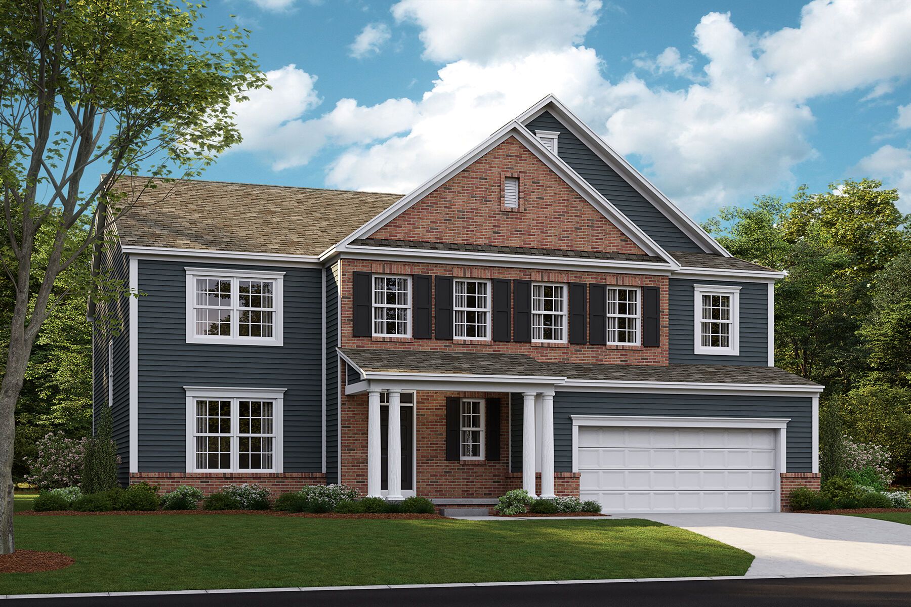 The Ridge at Glacier Pointe por M/I Homes en Columbus Ohio