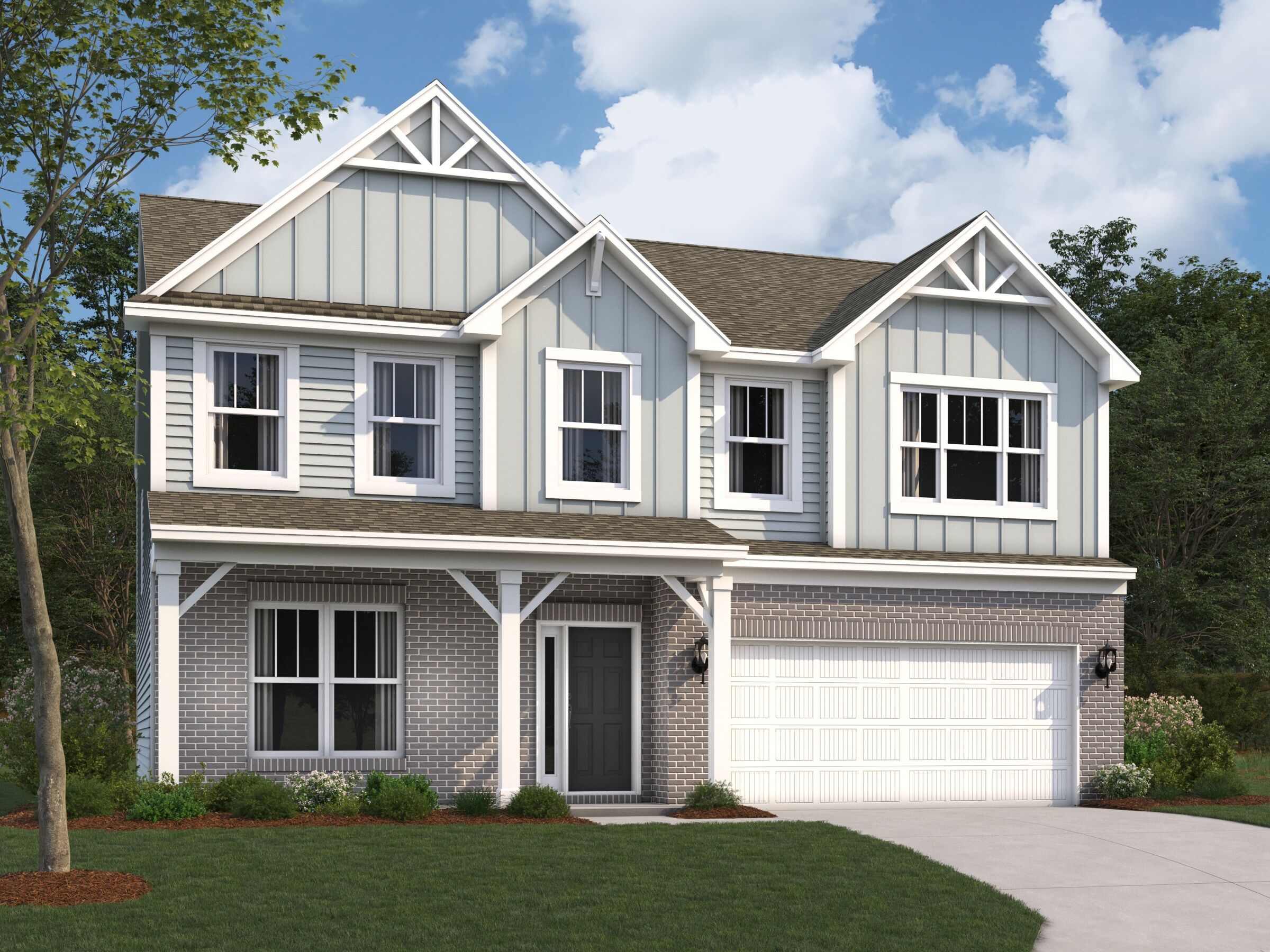 Foster - Hickory Run: Indianapolis, Indiana - M/I Homes