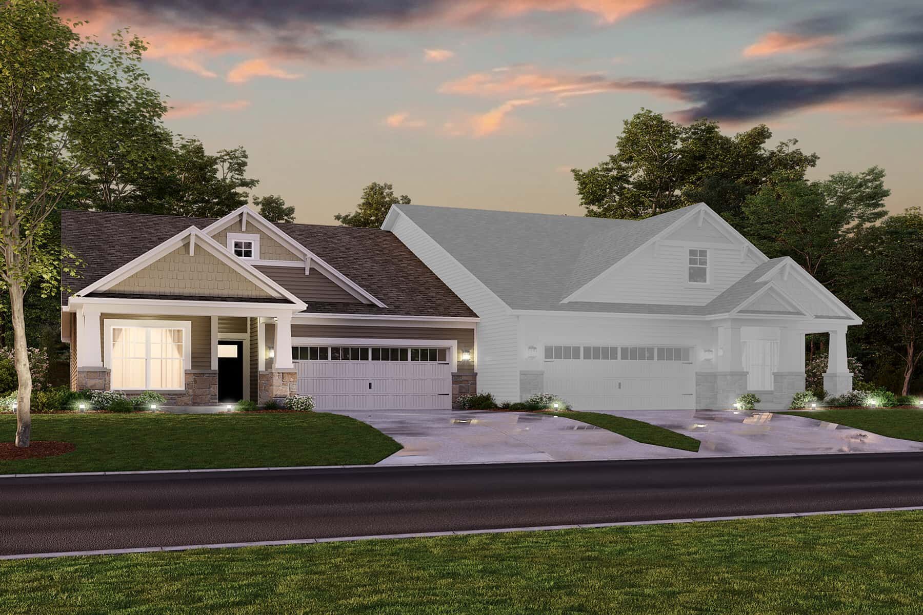Bella Vista - Sagebrook West: Indianapolis, Indiana - M/I Homes