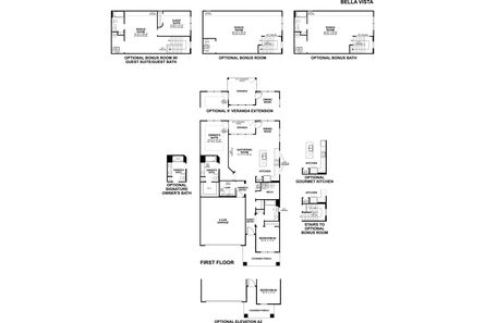 Bella Vista Floor Plan - M/I Homes