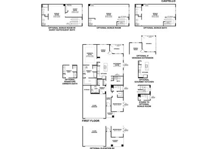 Castello Floor Plan - M/I Homes