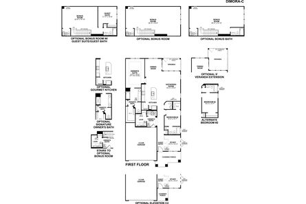 Dimora Floor Plan - M/I Homes