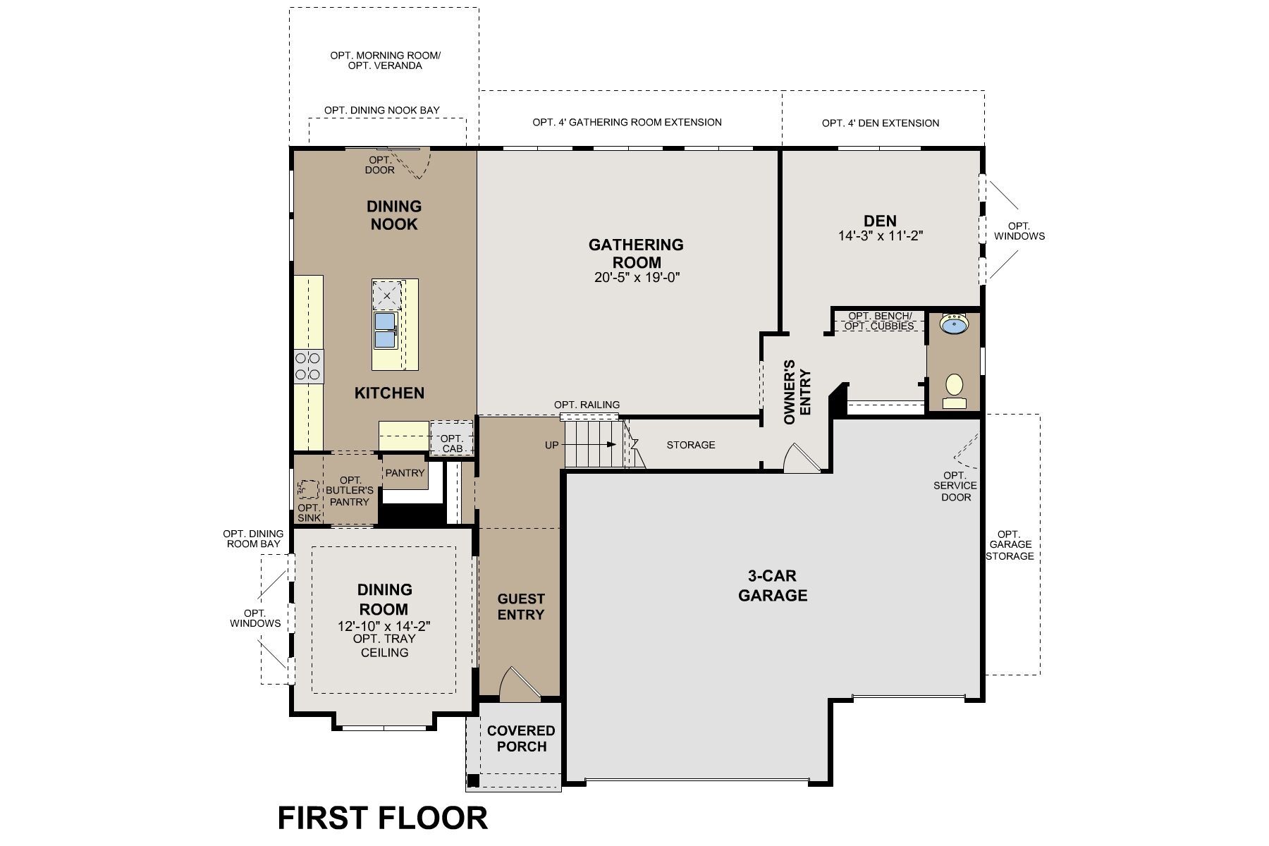 Kensington - Berry Chase: Greenwood, Indiana - M/I Homes