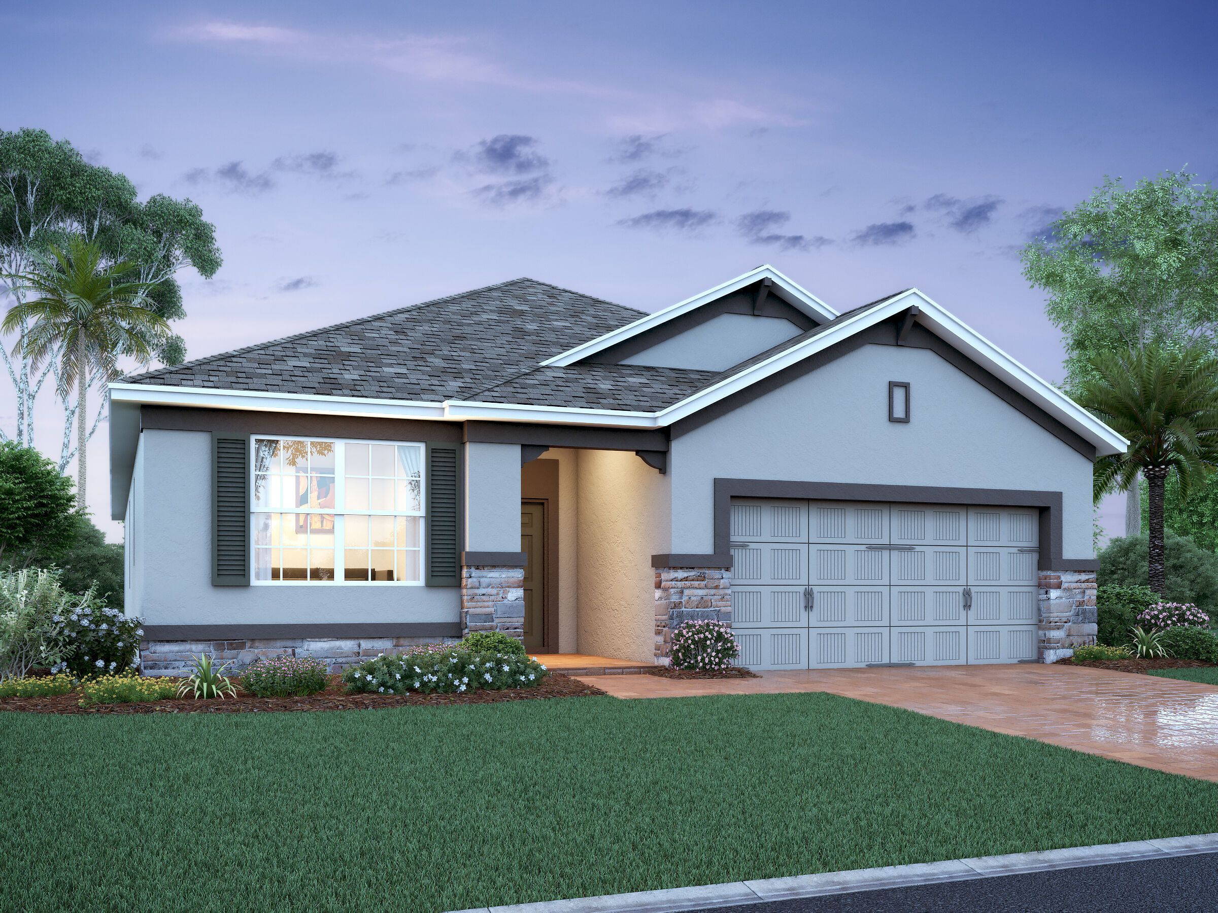 Piedmont - Eden at Crossprairie: Saint Cloud, Florida - M/I Homes