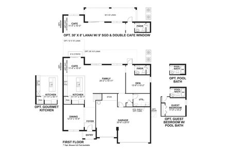 Dali Floor Plan - M/I Homes