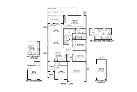 Picasso Bonus Floor Plan - M/I Homes