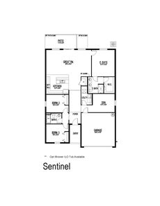 Sentinel Floor Plan - M/I Homes