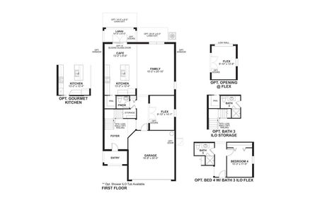 Cypress Floor Plan - M/I Homes
