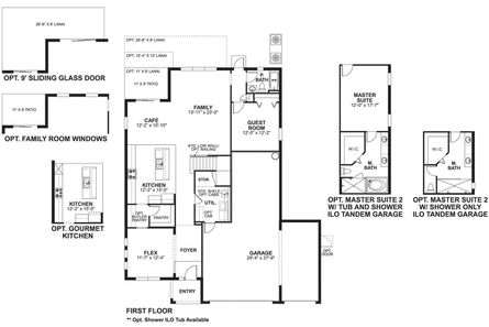 Mira Lago Floor Plan - M/I Homes
