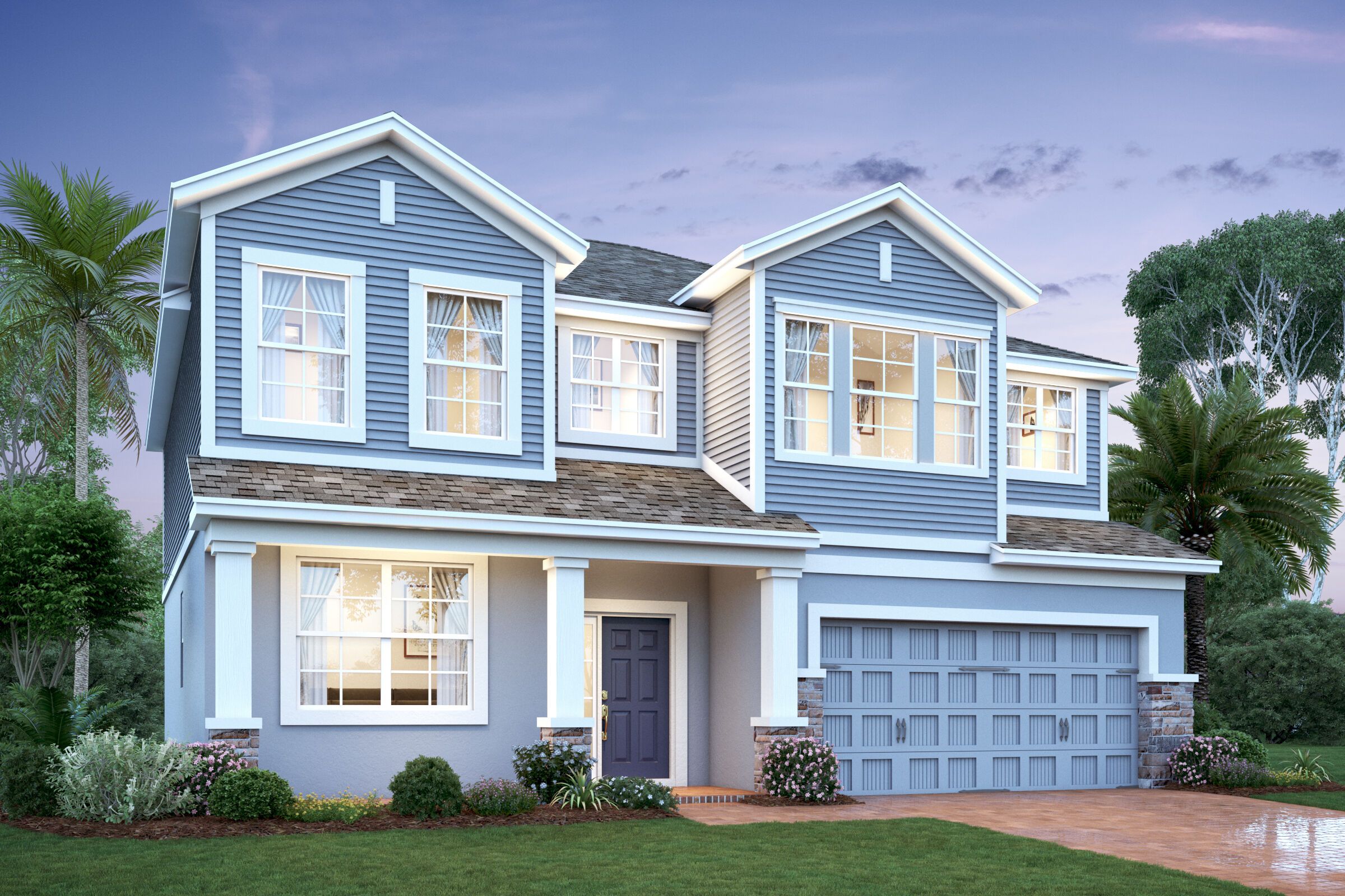 Santa Barbara II - Center Lake On The Park: Saint Cloud, Florida - M/I Homes