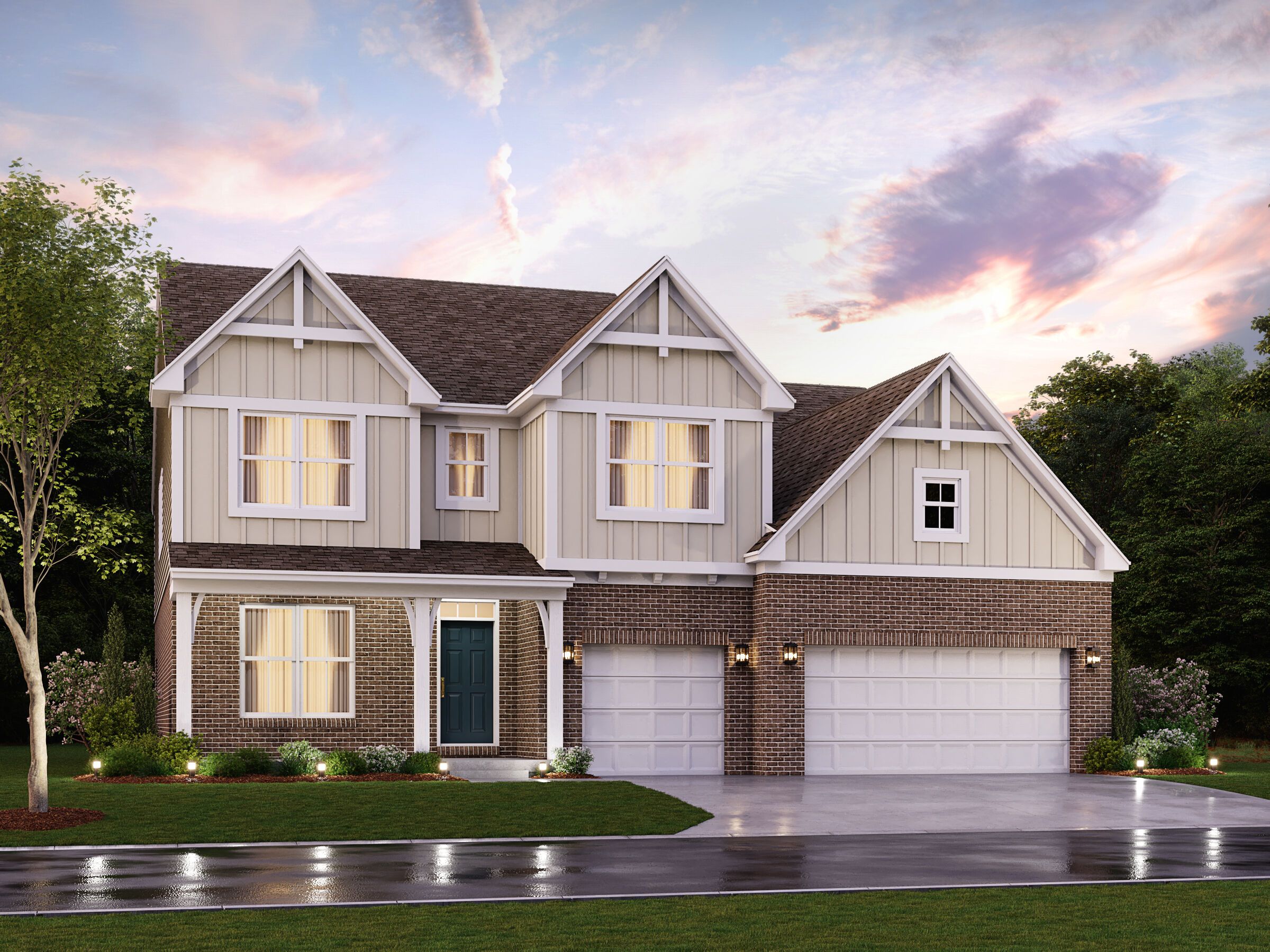 Hyde Park - Northampton: Springboro, Ohio - M/I Homes