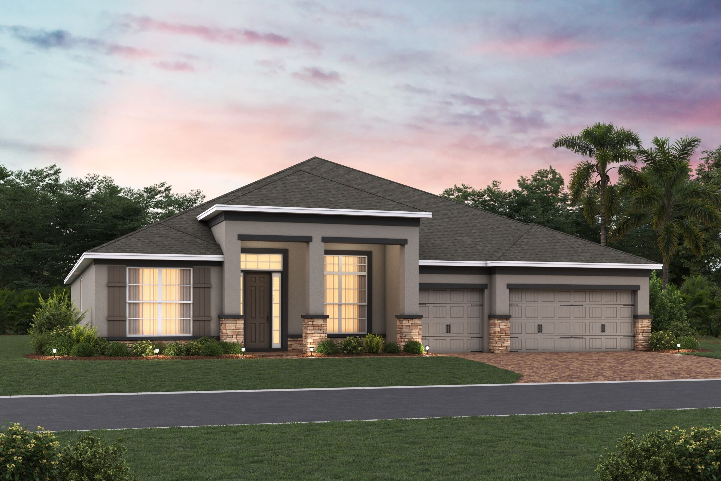 Brookhaven Fl - Hawk's Overlook: Oviedo, Florida - M/I Homes