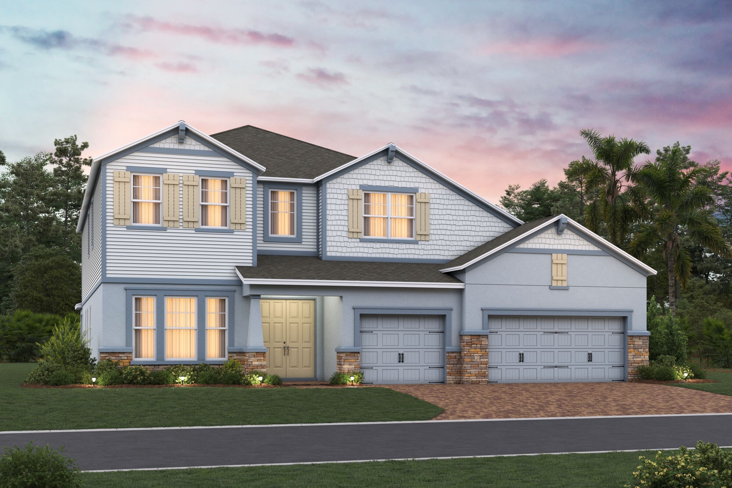 Tradewinds Fl - Ravencliffe: Oviedo, Florida - M/I Homes