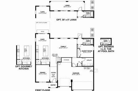 Santina II Floor Plan - M/I Homes