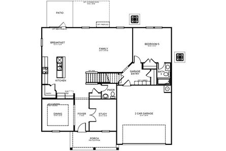Dickinson Floor Plan - M/I Homes