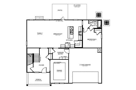 Patterson Floor Plan - M/I Homes