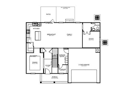 Stockton Floor Plan - M/I Homes