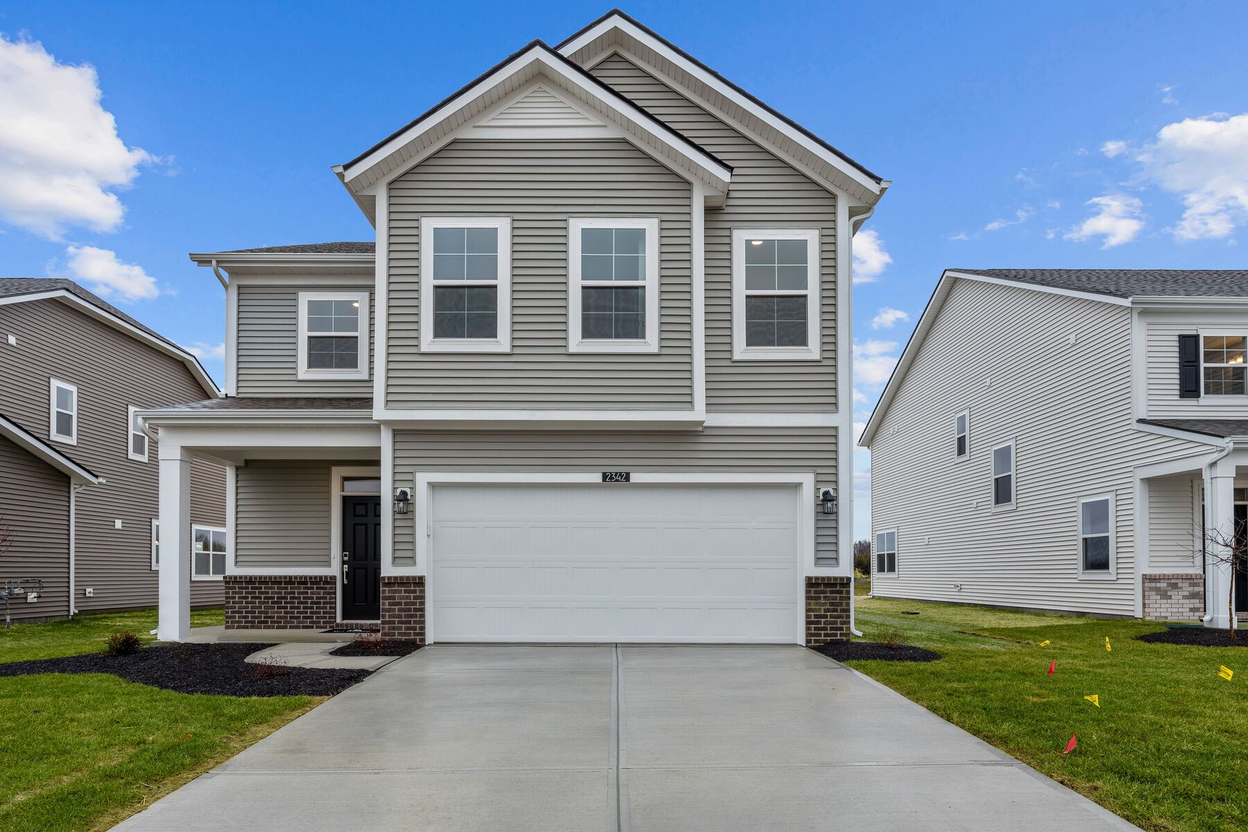 Belmont por M/I Homes en Indianapolis Indiana