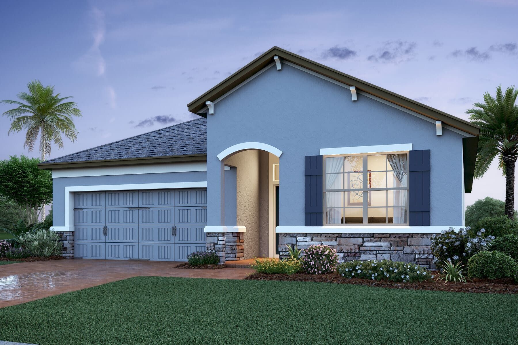 Huntington - Center Lake On The Park: Saint Cloud, Florida - M/I Homes