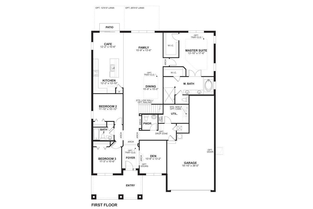 Roxbury - Chapel Crossings: Wesley Chapel, Florida - M/I Homes