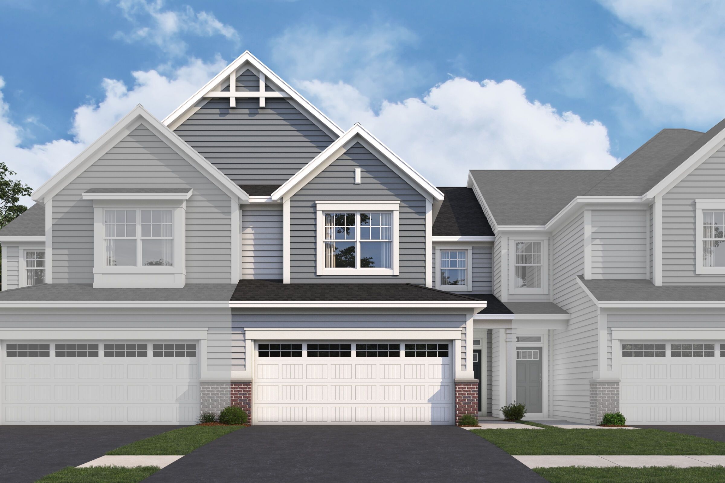 Braeden - The Townes At Farmingdale: Woodridge, Illinois - M/I Homes