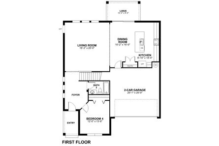 Kent Floor Plan - M/I Homes
