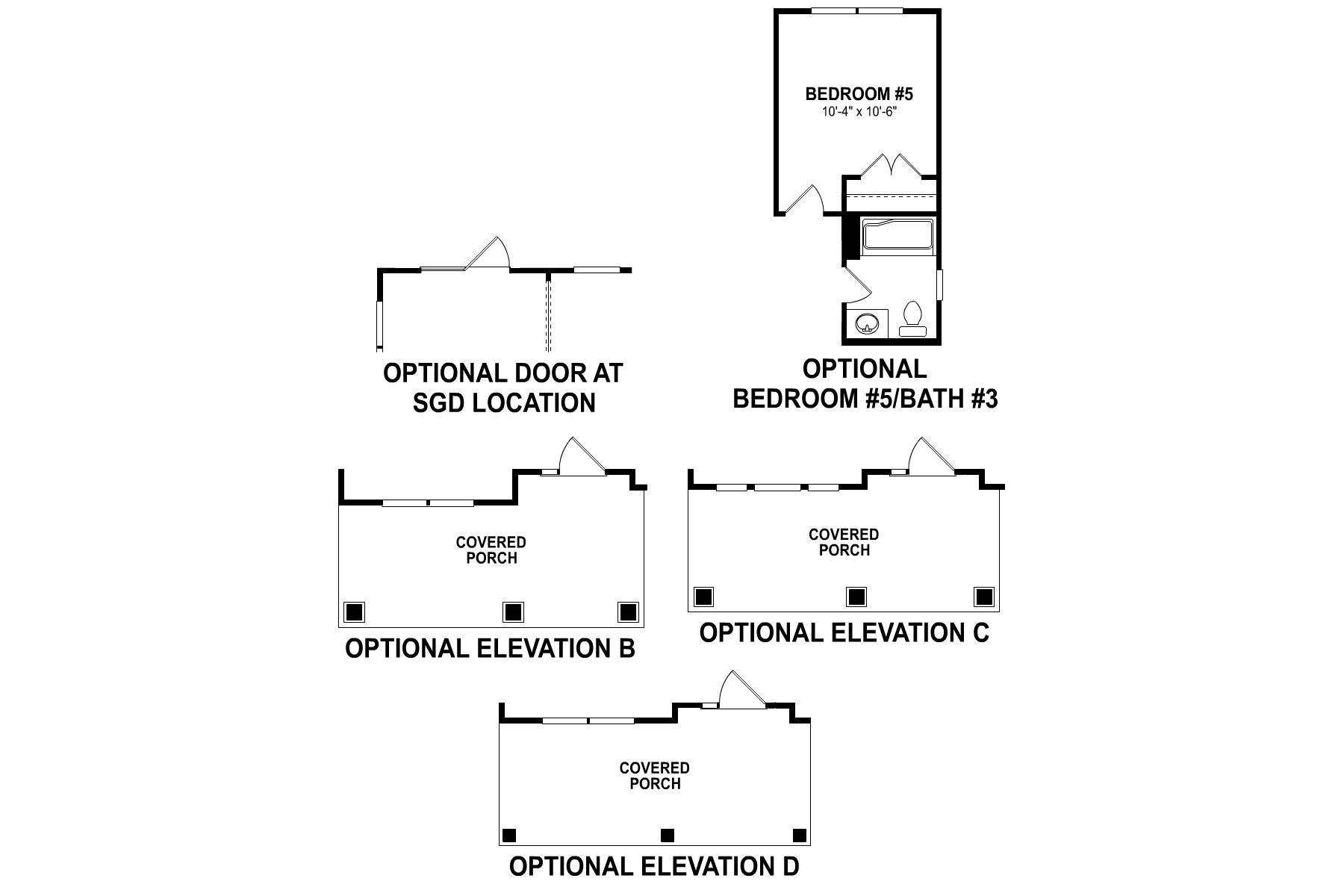 Fenmore First Floor Options