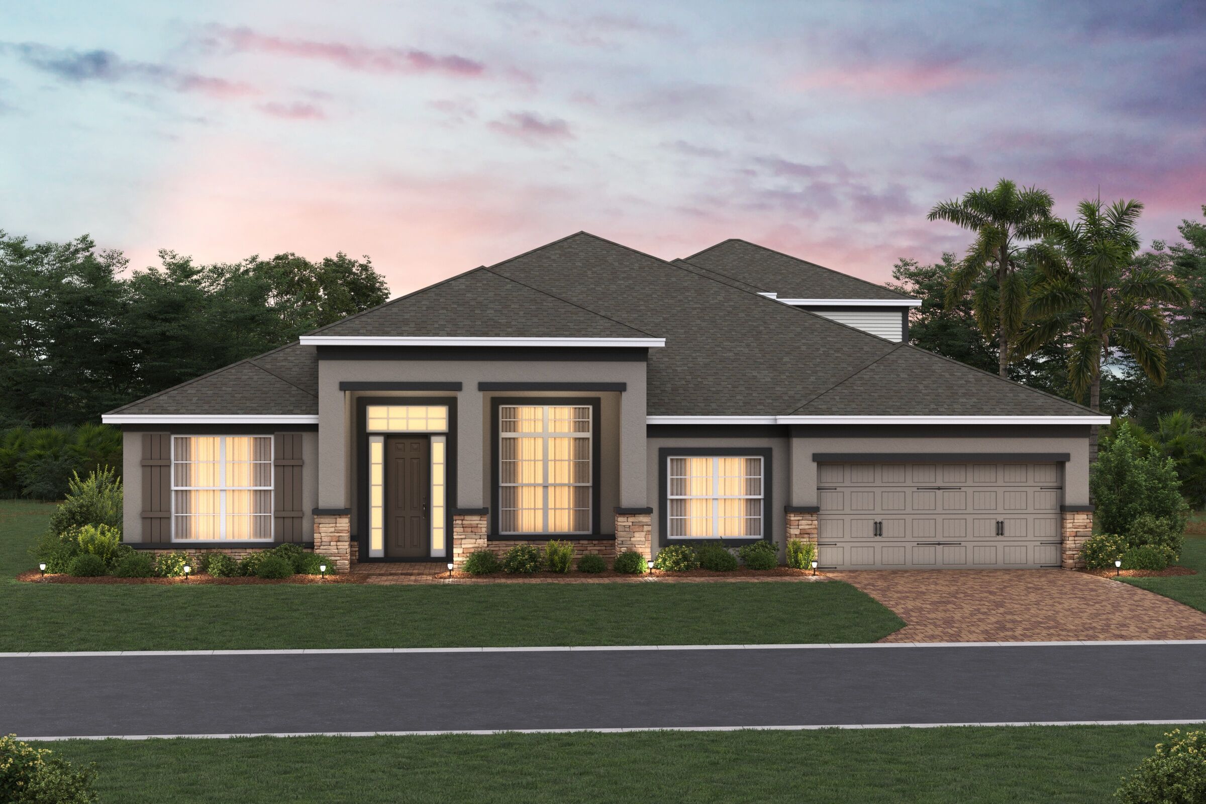 Brookhaven-Elevation G1