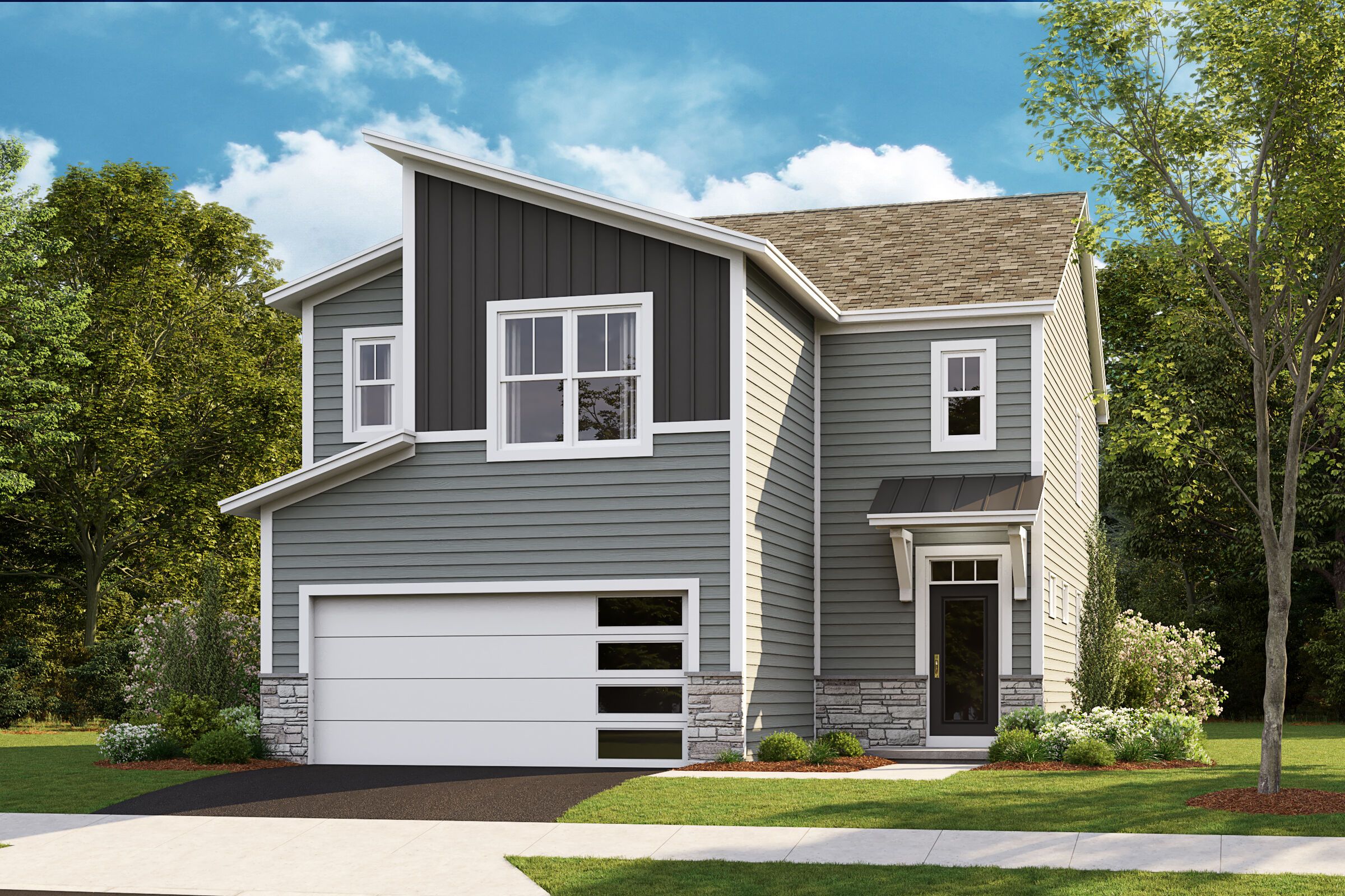 Saugatuck - Clarkshaw Crossing: Powell, Ohio - M/I Homes