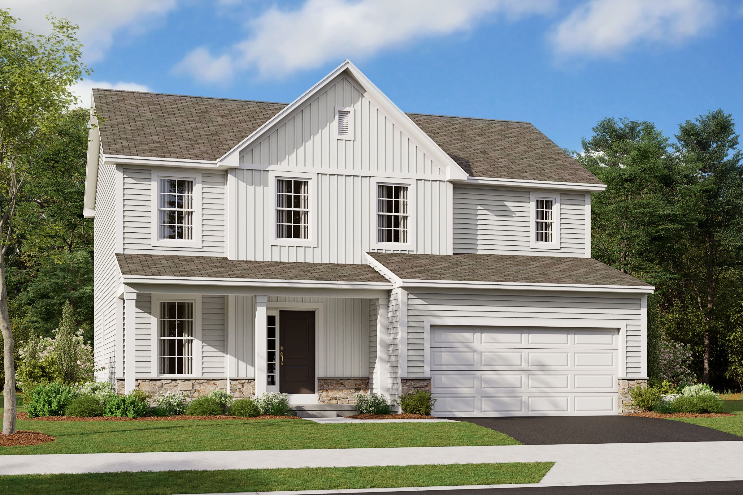 Dearborn - Hill Farm: Hilliard, Ohio - M/I Homes