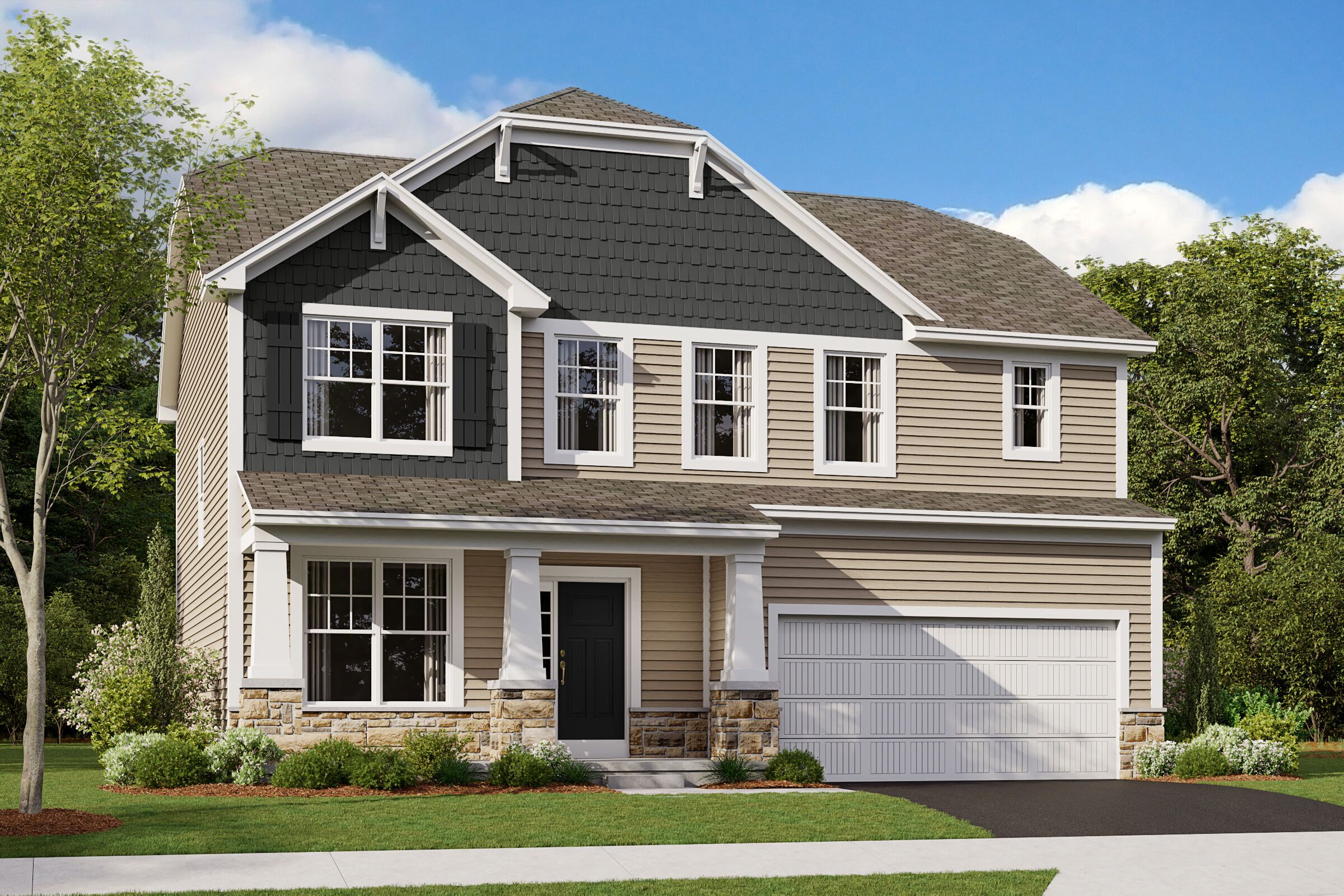 Findlay - Pinnacle Quarry: Grove City, Ohio - M/I Homes