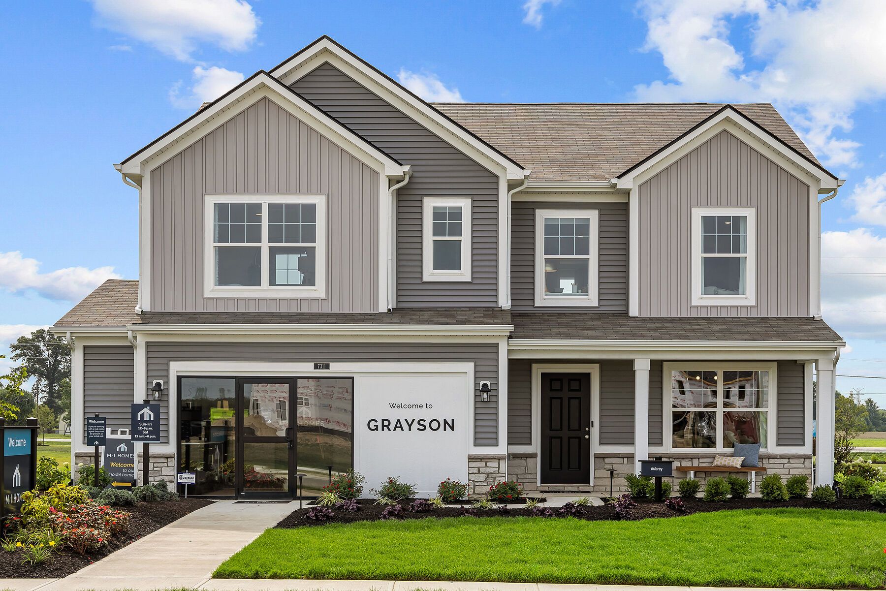 Aubrey - Grayson: Indianapolis, Indiana - M/I Homes