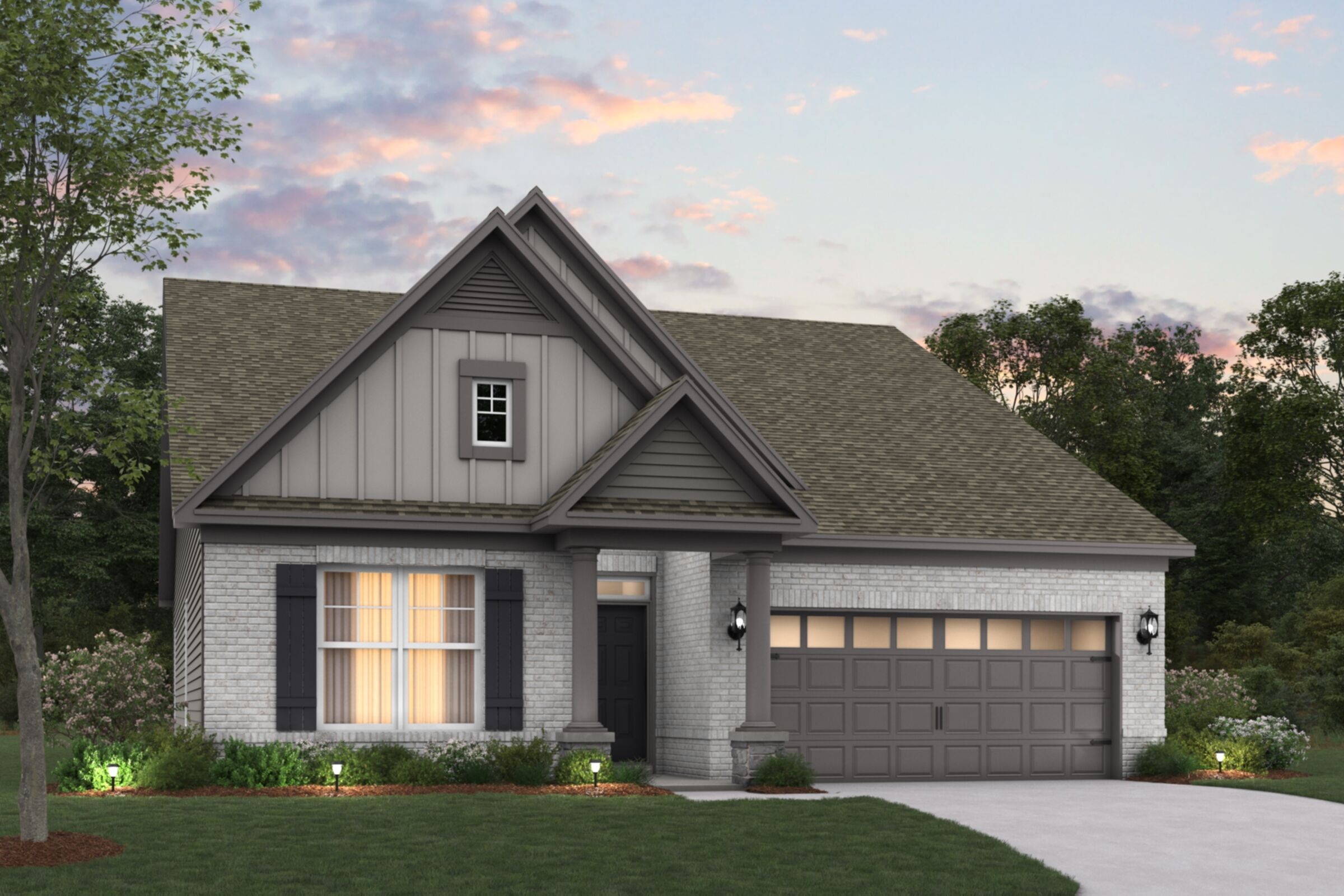 Andes II - Auburn Ridge: Brownsburg, Indiana - M/I Homes