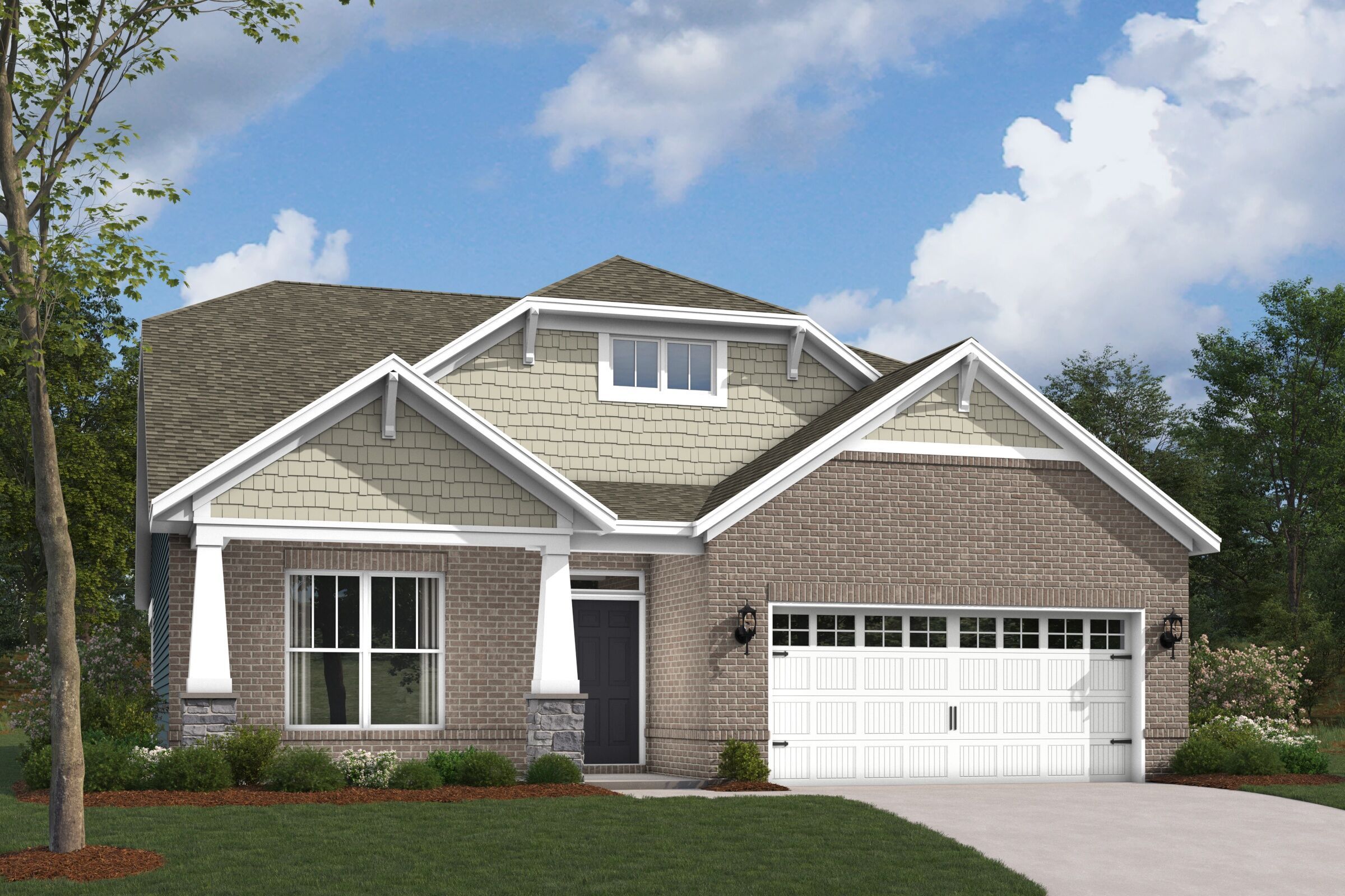 Cascade II - Auburn Ridge: Brownsburg, Indiana - M/I Homes