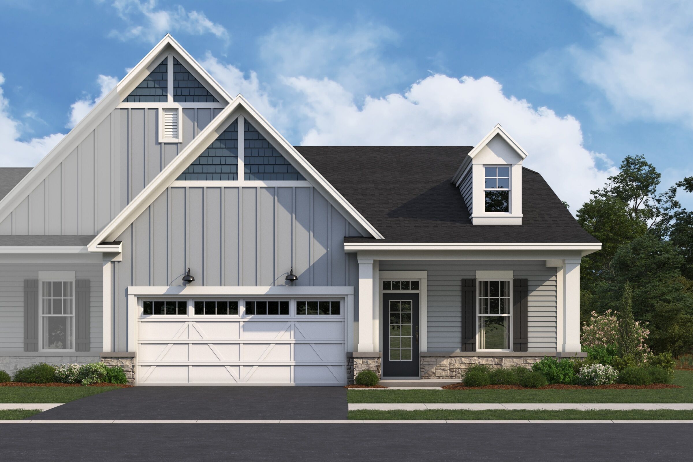 Ballard - The Villas At Lockley: Plainfield, Illinois - M/I Homes