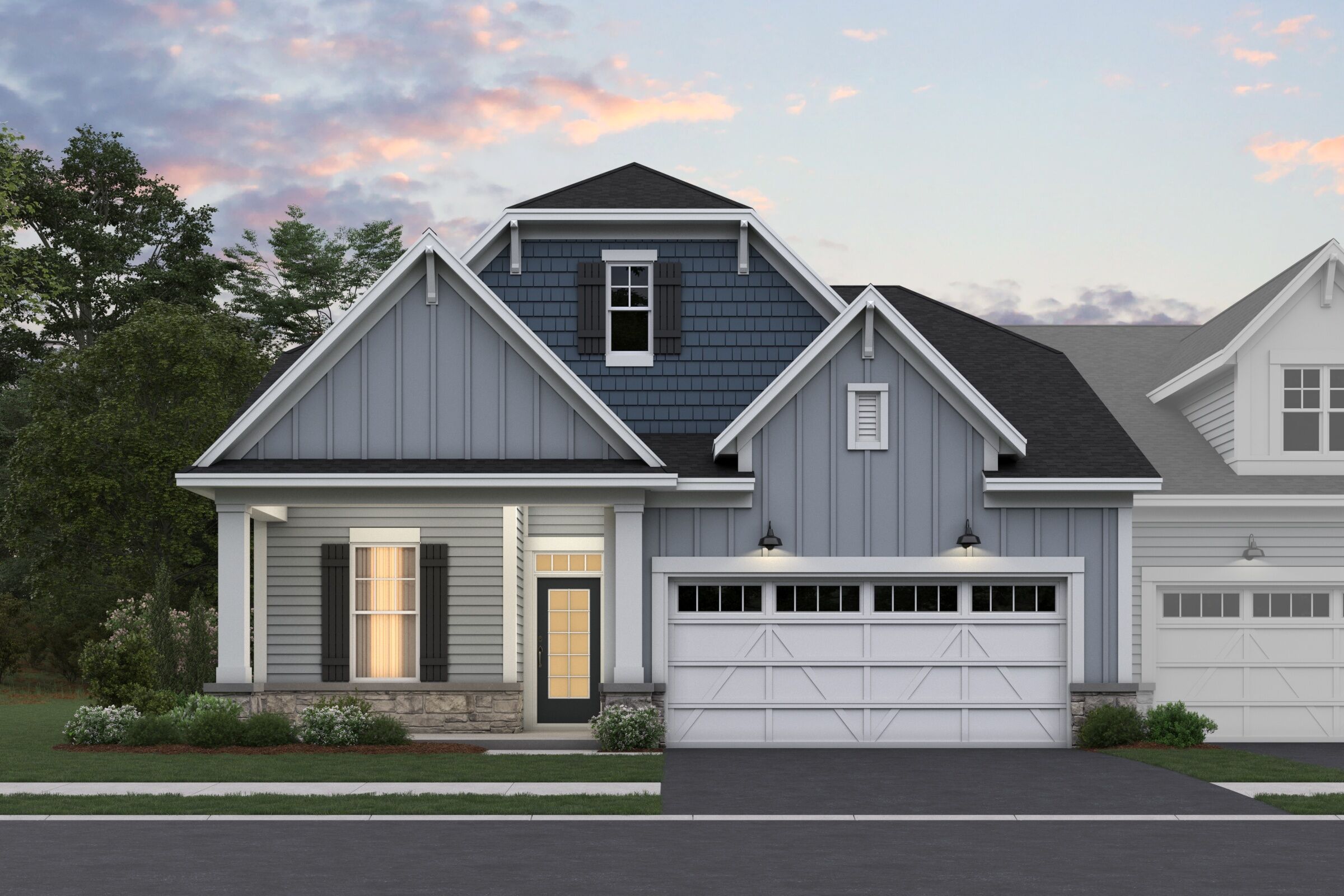 Ballard - The Villas At Lockley: Plainfield, Illinois - M/I Homes