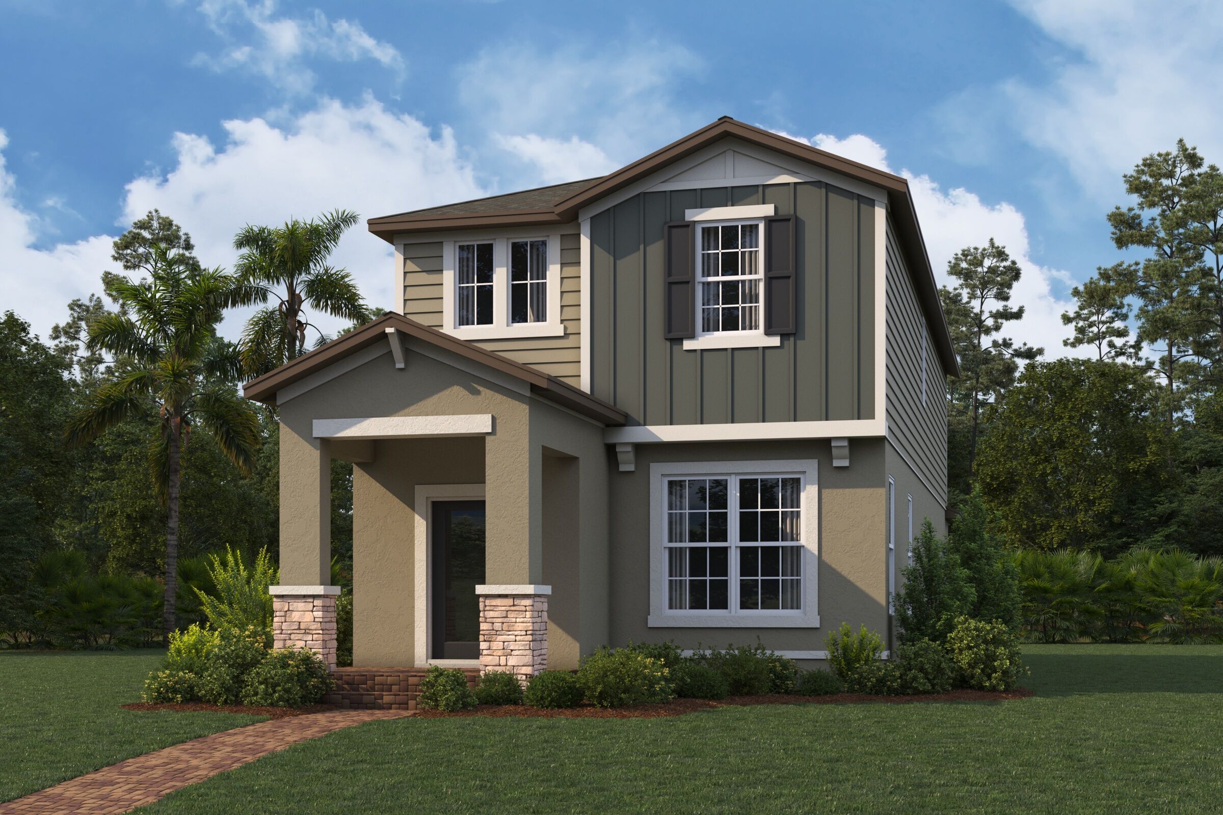 Baldwin - Lake Star At Ovation: Winter Garden, Florida - M/I Homes