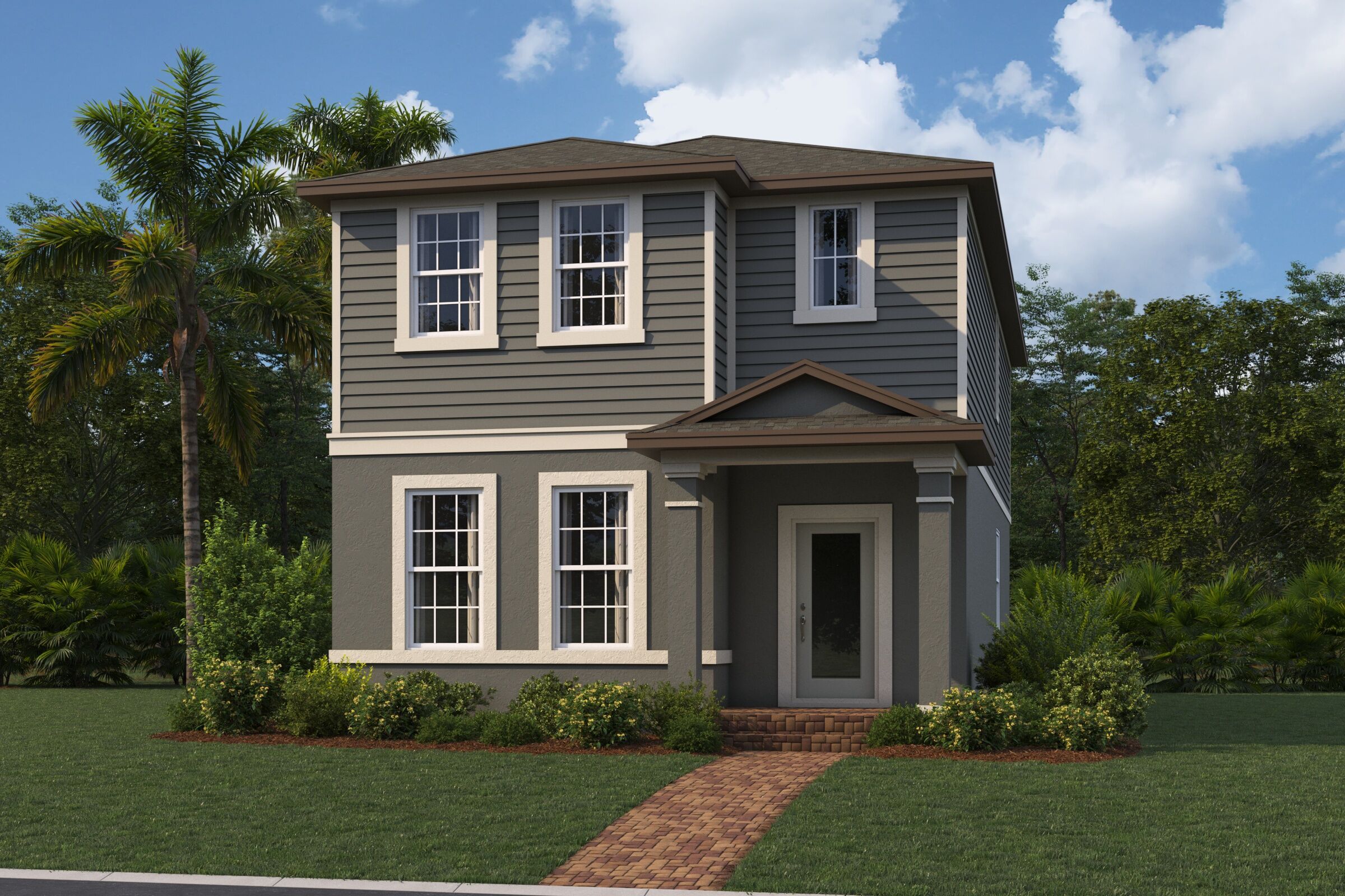 Jensen - Center Lake On The Park: Saint Cloud, Florida - M/I Homes