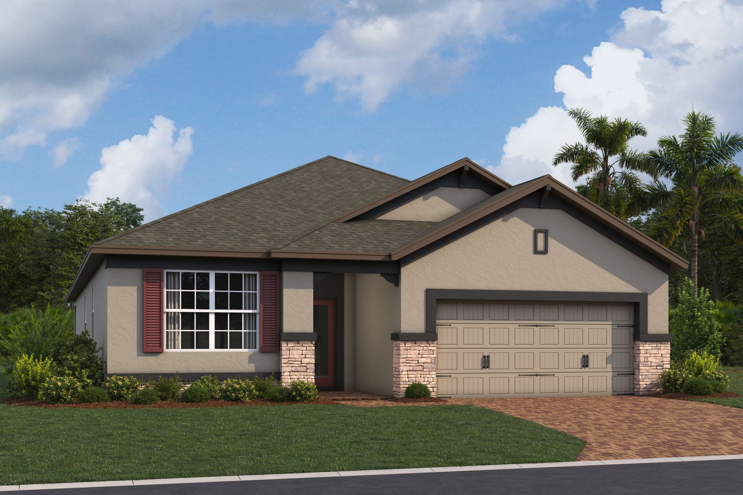Piedmont - Center Lake On The Park: Saint Cloud, Florida - M/I Homes