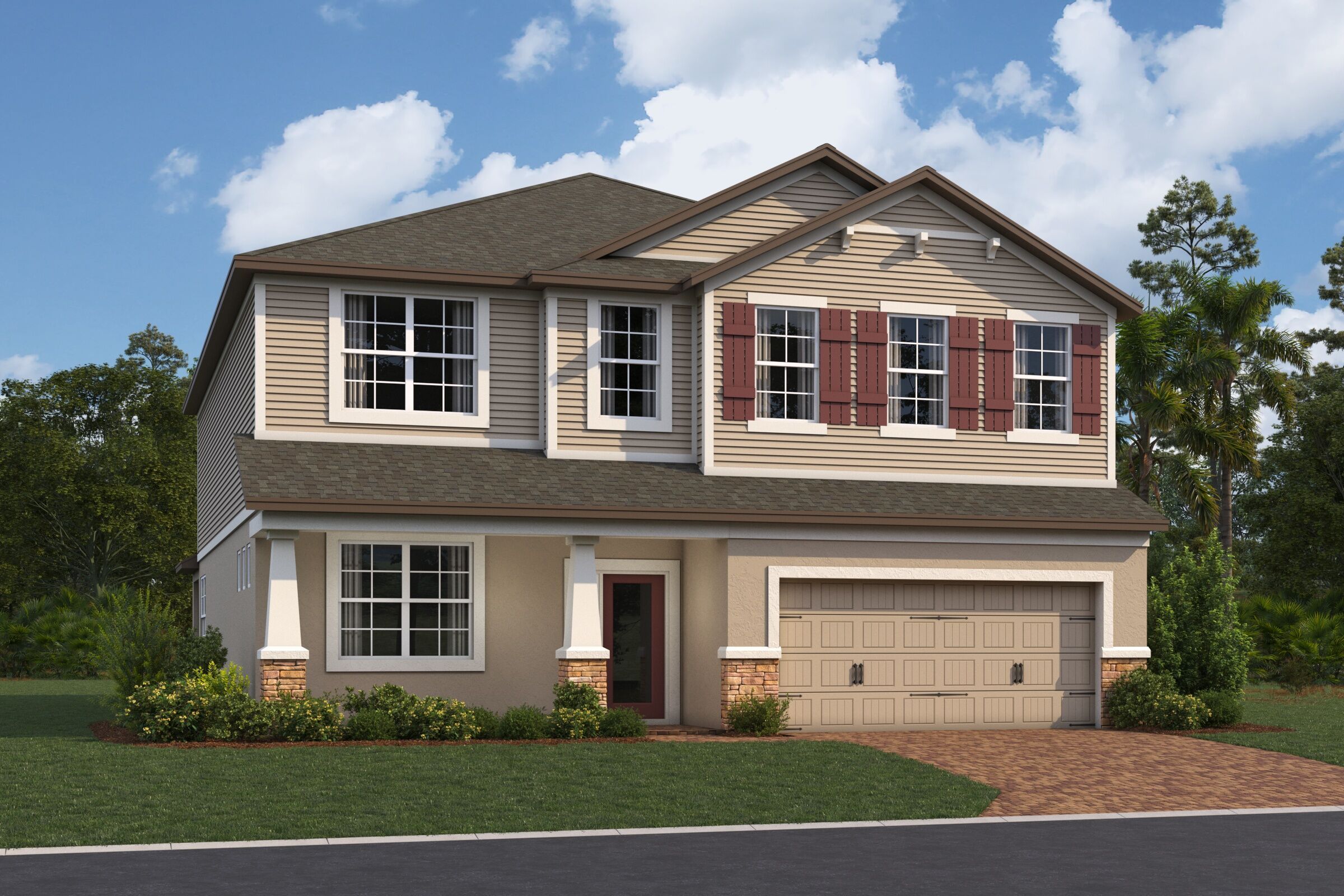 Sonoma - Center Lake On The Park: Saint Cloud, Florida - M/I Homes
